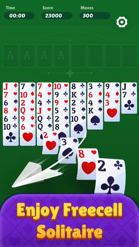 FreeCell Solitaire Go, screenshot 1