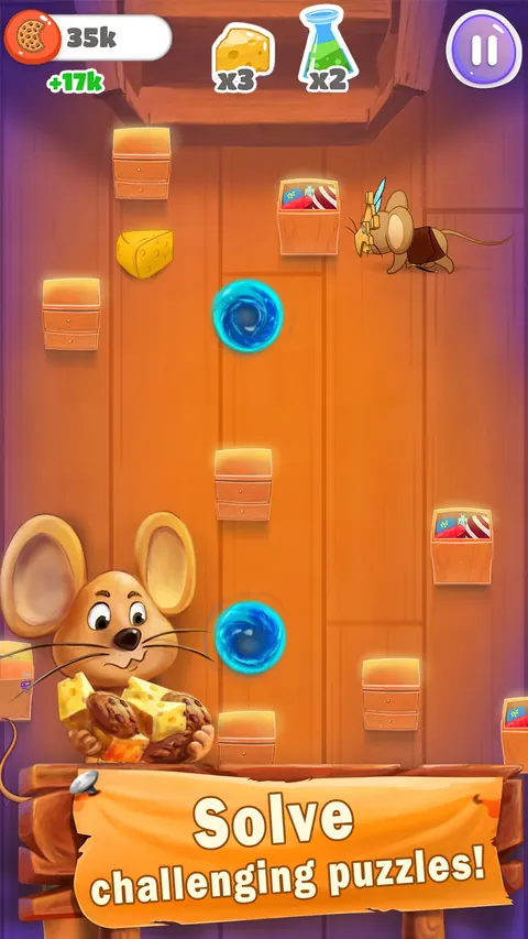 Spy Mouse: Cheese Heist, screenshot 2