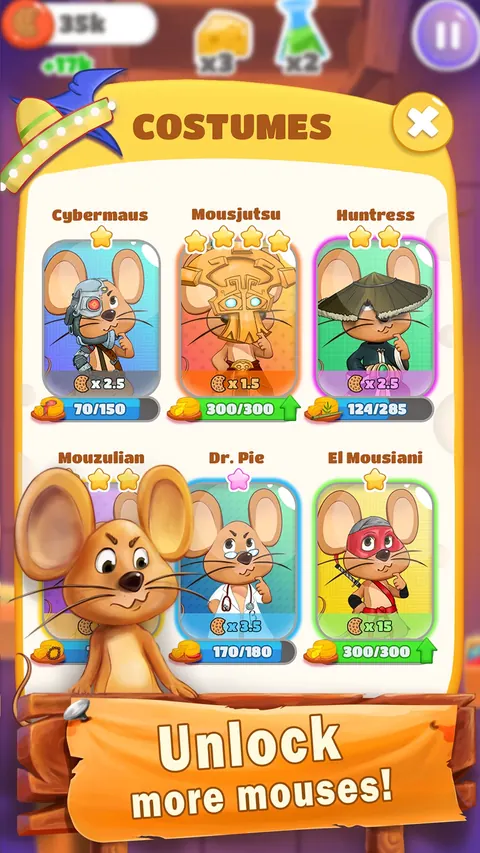 Spy Mouse: Cheese Heist, screenshot 3