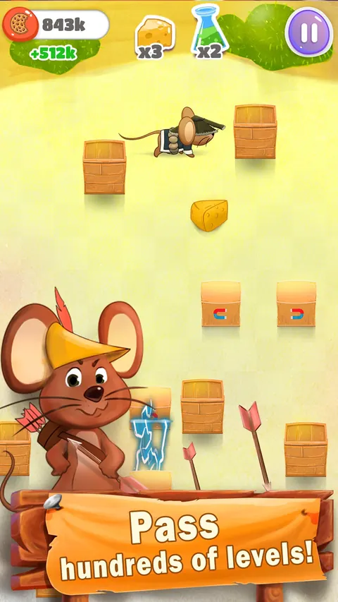 Spy Mouse: Cheese Heist, screenshot 4